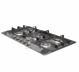 Sleek Midea 75cm 5 Burner Gas Hob| Stainless Steel(90G50ME)