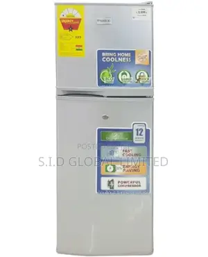 Awesome NASCO-217LTR-DOUBLE-DOOR-TOP-MOUNT-REFRIGERATOR