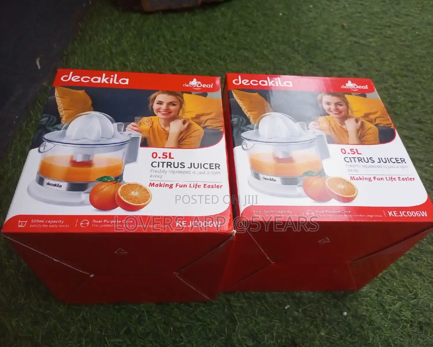 Decakila Citrus Juicer Affordable and Quality 0.5L Juicer.
