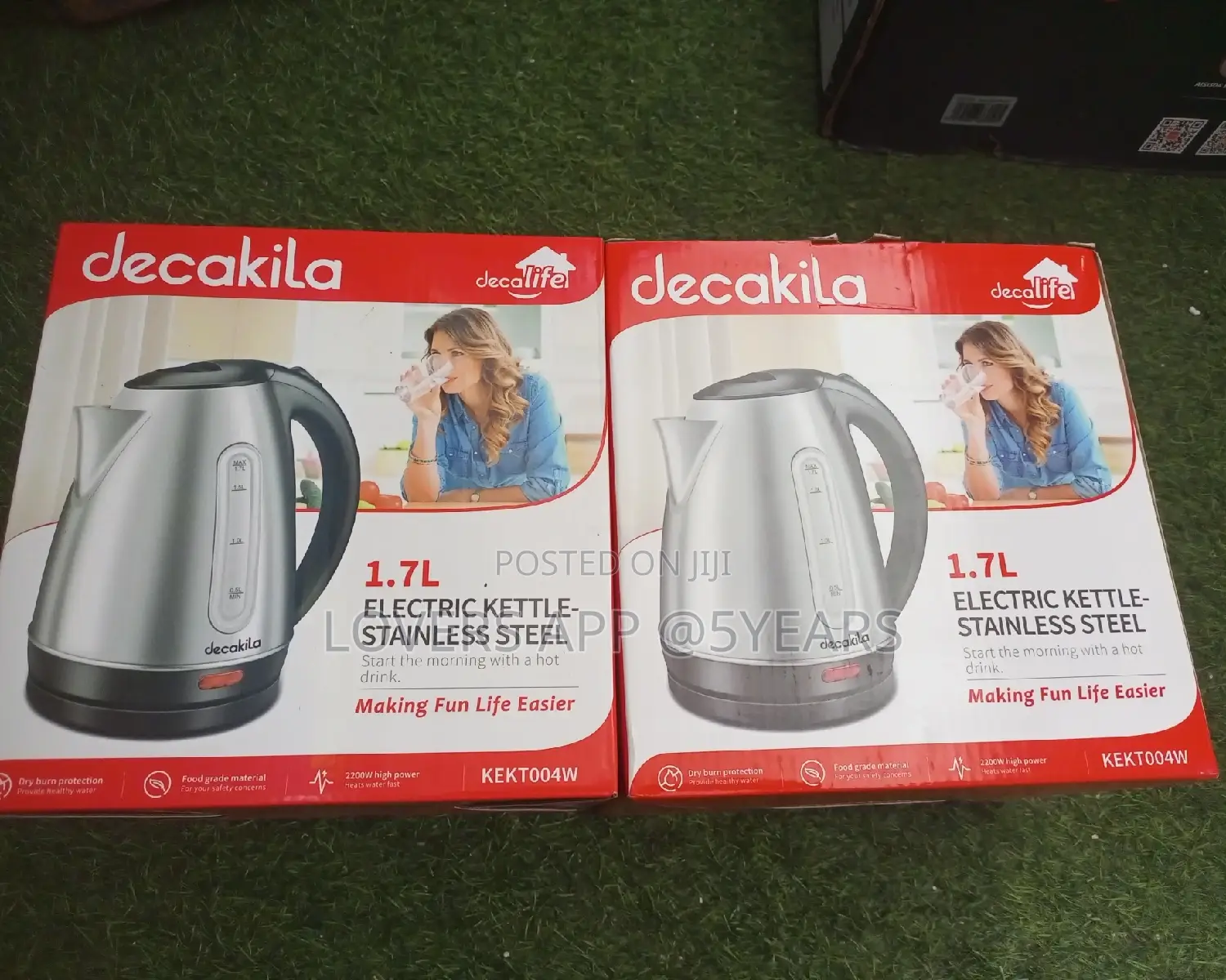 Affordable Price 1.7L Electric Stainless Steel Kettle Steel.