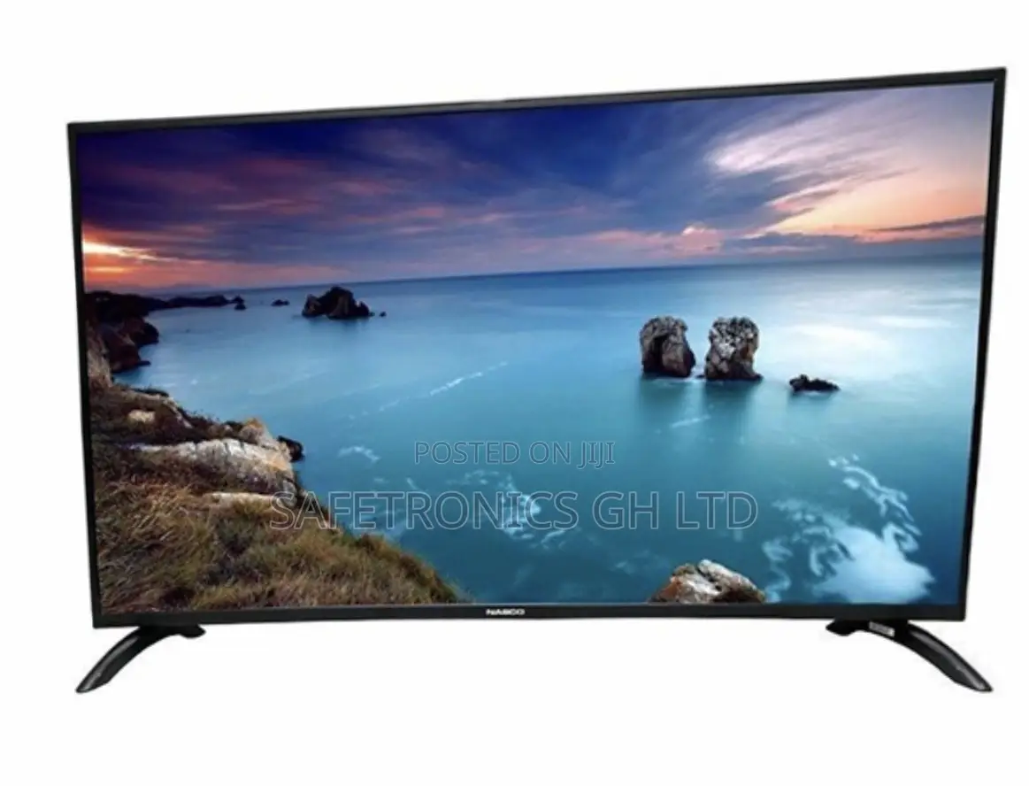 HDMI Digital Satellite Nasco Led 50 Inch (Black) Tv