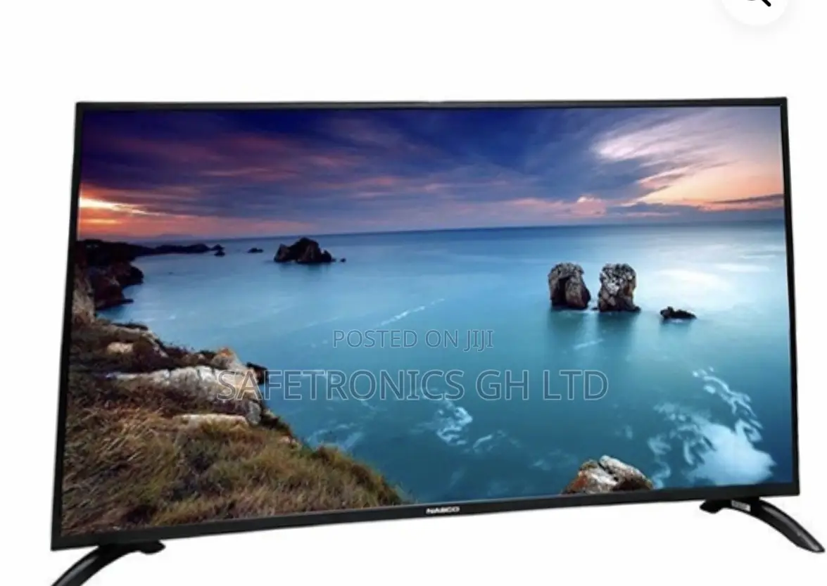 HDMI Digital Satellite Nasco Led 50 Inch (Black) Tv