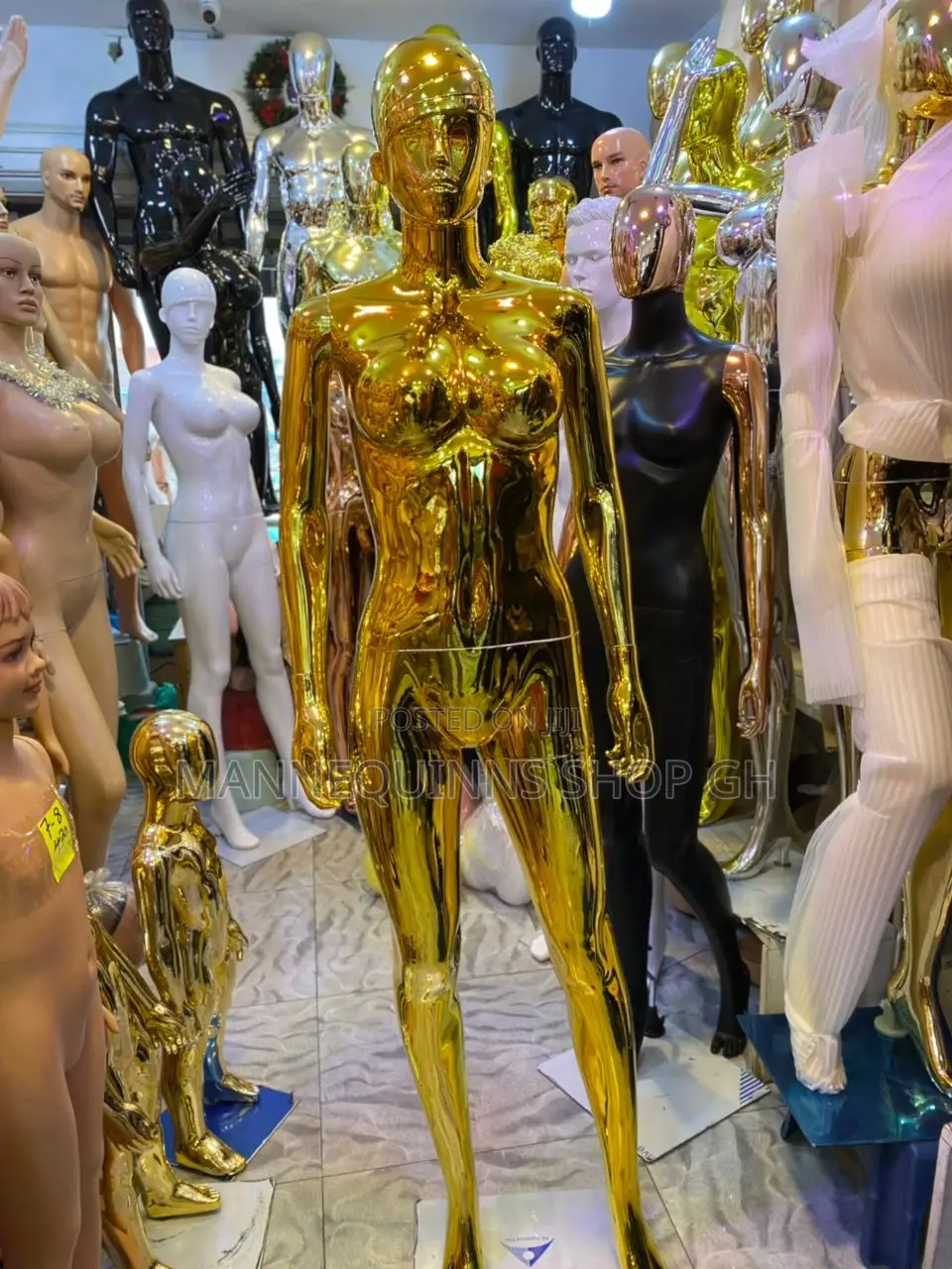 Gold Mannequins for Sale