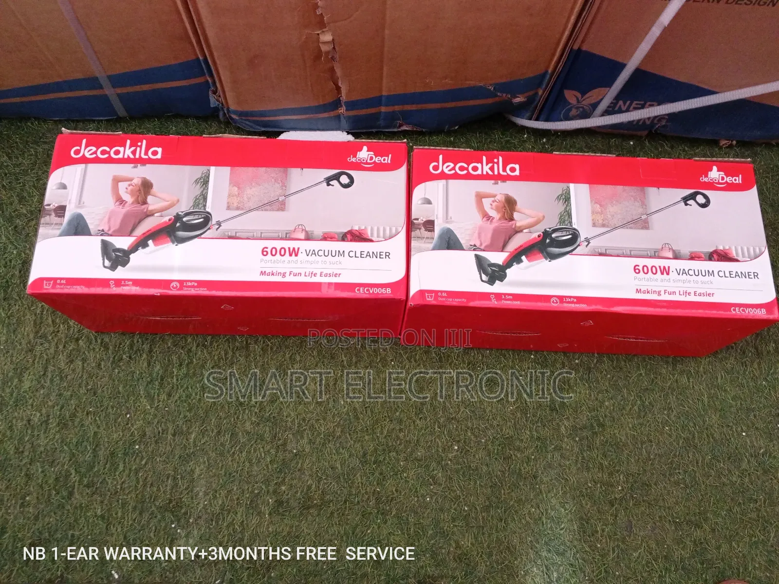 Decakila Vacuum Cleaner 600W Vacuum Cleaner CEV006B