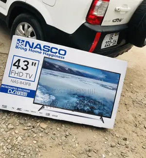 Sleek Nasco 43 Inch Full HD Digital Satellite Television.