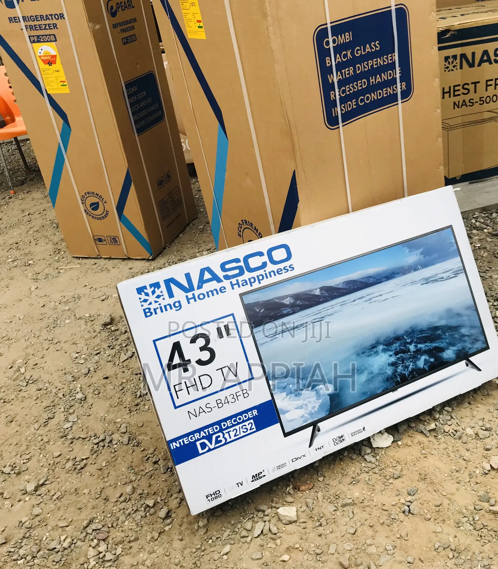 Latest Nasco 43 Inch Full HD Digital Satellite Tv.