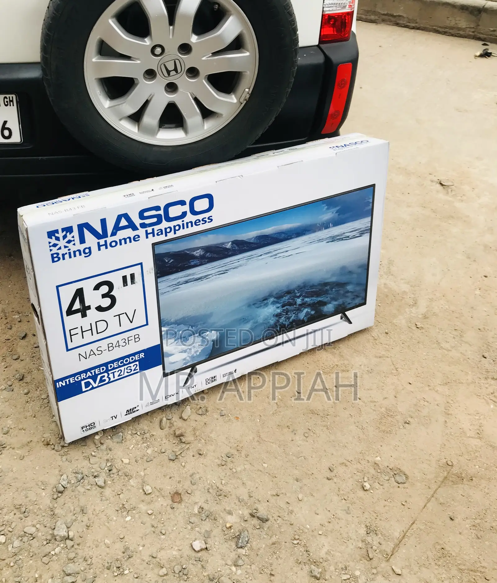 Latest Nasco 43 Inch Full HD Digital Satellite Tv.