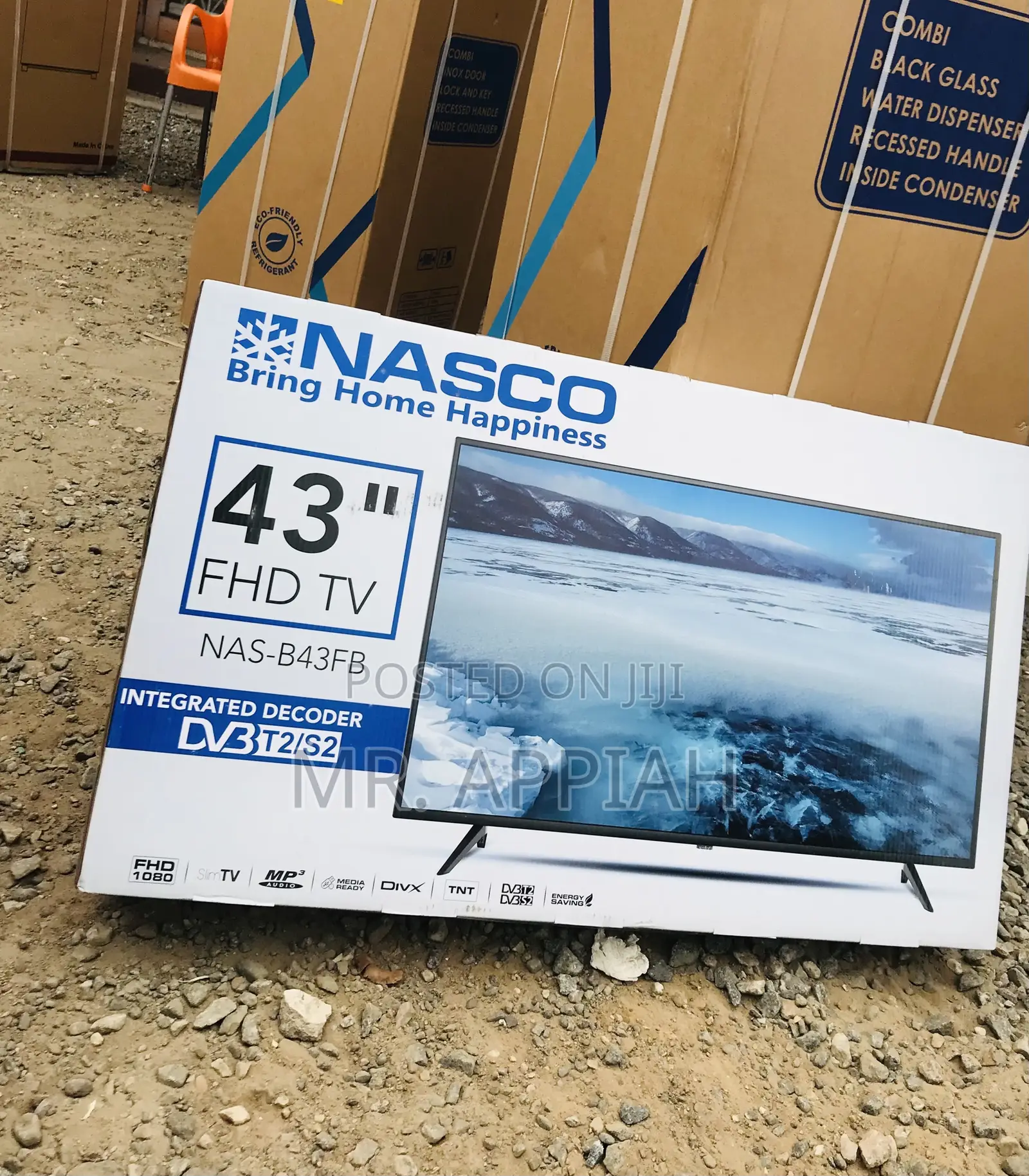 Latest and Affordable Nasco 43”Full HD Digital Satellite Tv