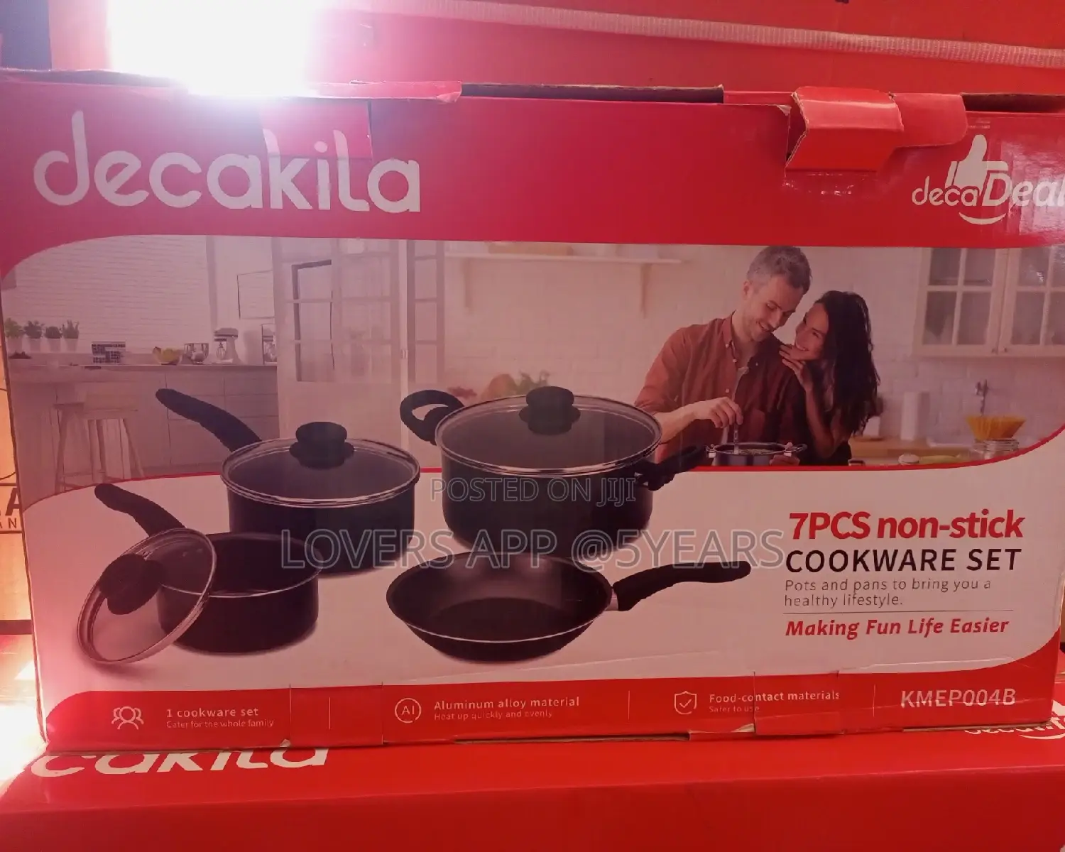 Non-Stick Cookware Set Cookware Decakila Original.
