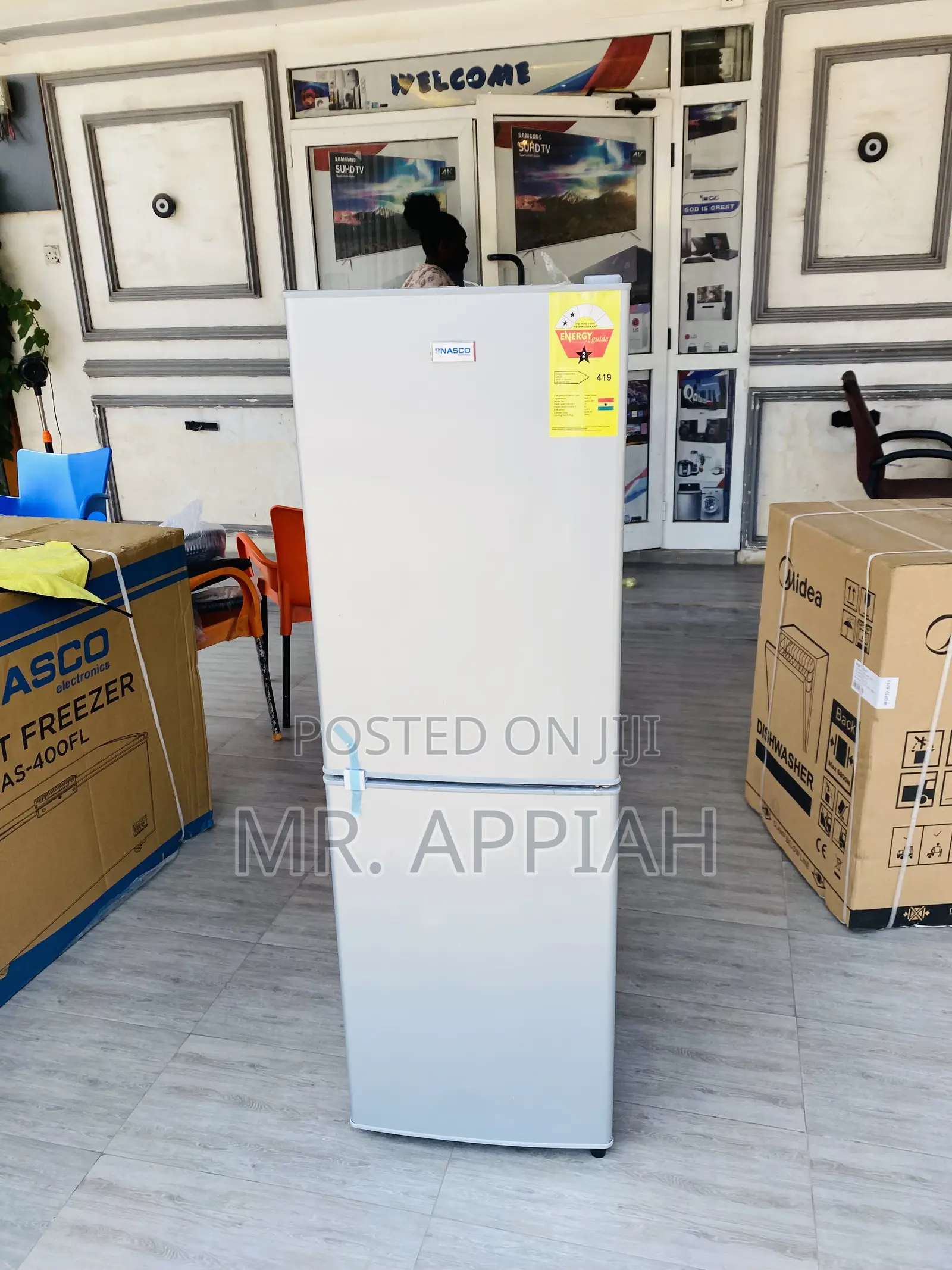Bottom Mount Freezer Nasco Nasd2-20fl 158L Fridge.