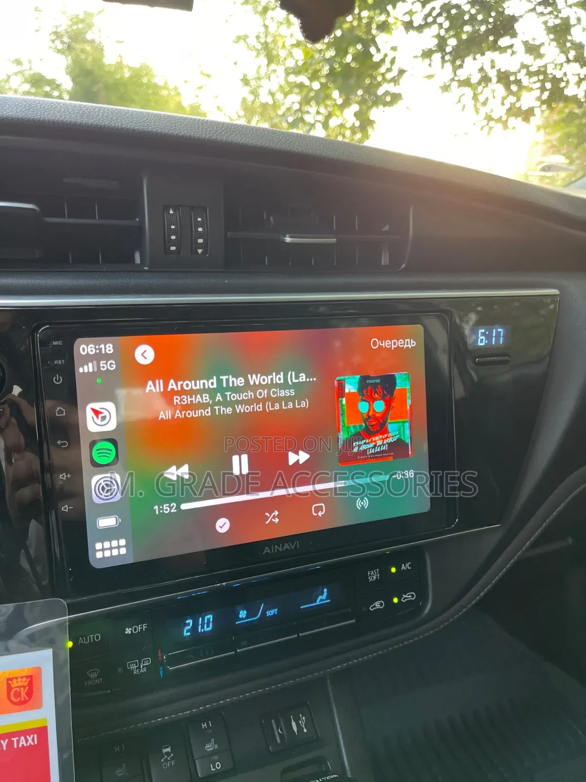 17/19 Corolla Radio With Apple Carplay And Android Auto