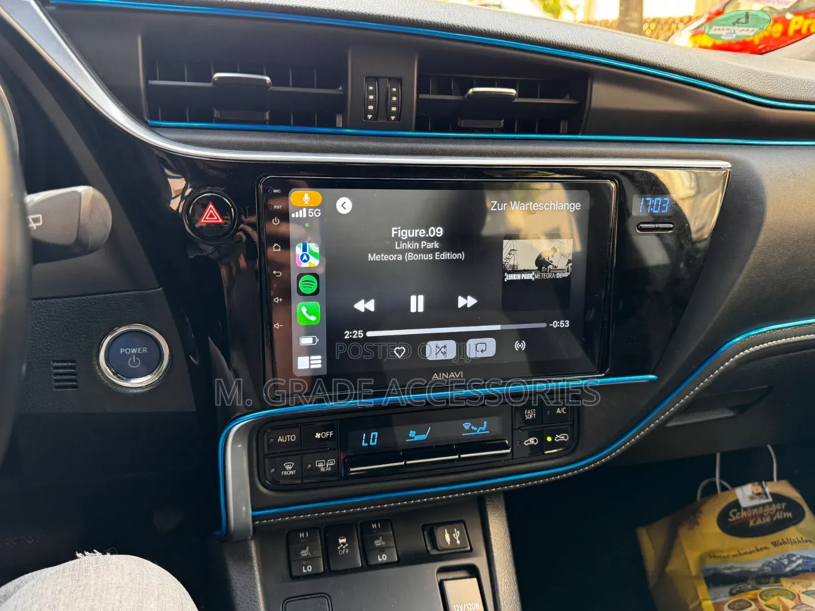 17/19 Corolla Radio With Apple Carplay And Android Auto