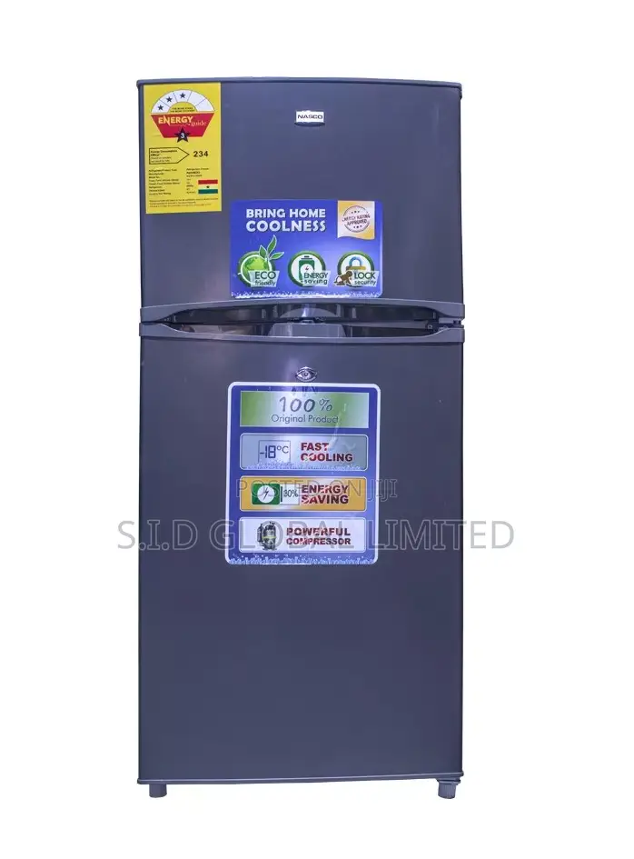 Original NASCO-155LTR-TOP-MOUNT-REFRIGERATOR-NASF2-20KD