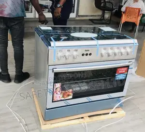 5 Burner Gas Oven/Grill Ferre 60by90 Glass Lid