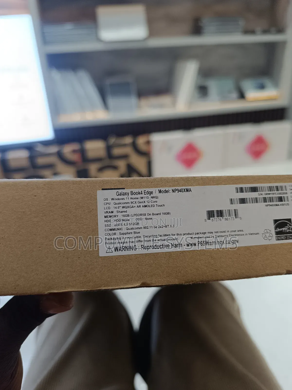 New Laptop Samsung 16GB Intel SSD 512GB