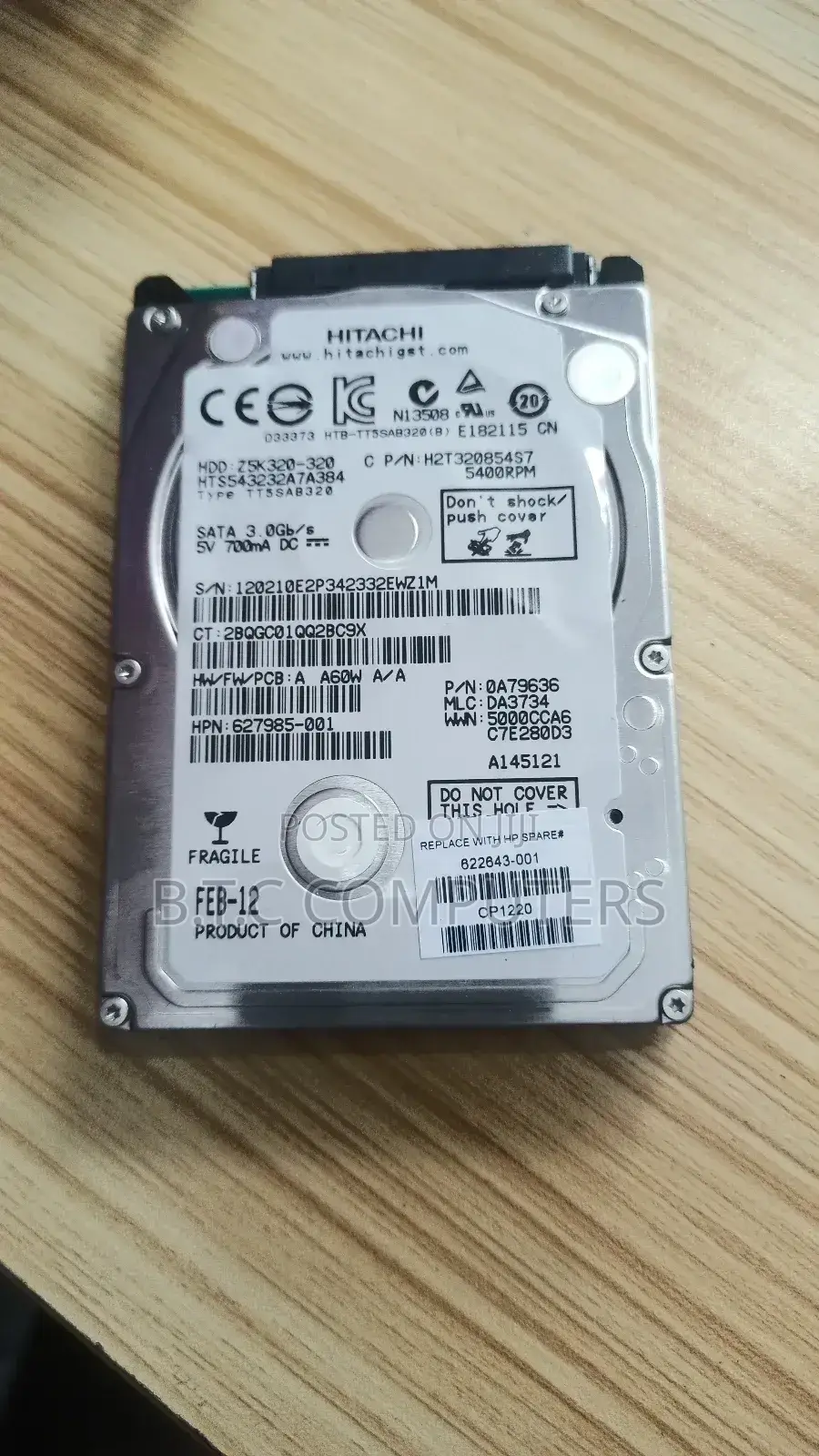 Fresh Hard Drive Flat Sata