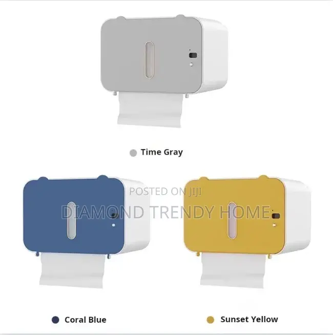 Tissue Holder With Smart Dispenser.