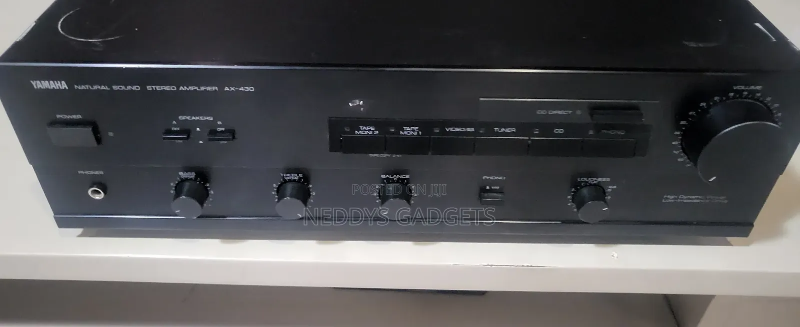 Yamaha AX 430 Amplifier Stereo Receiver Natural Sound