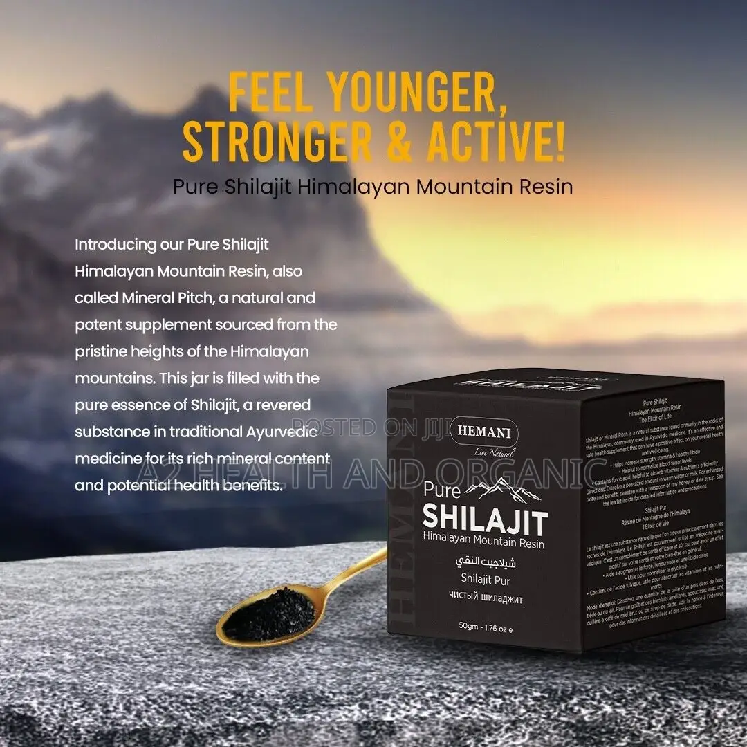 Hemani Pure Shilajit Himalayan Mountain Resin