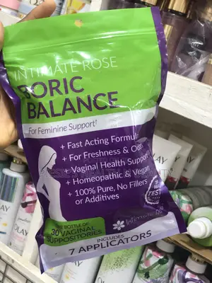 Boric Balance Vaginal Suppository With Applicator