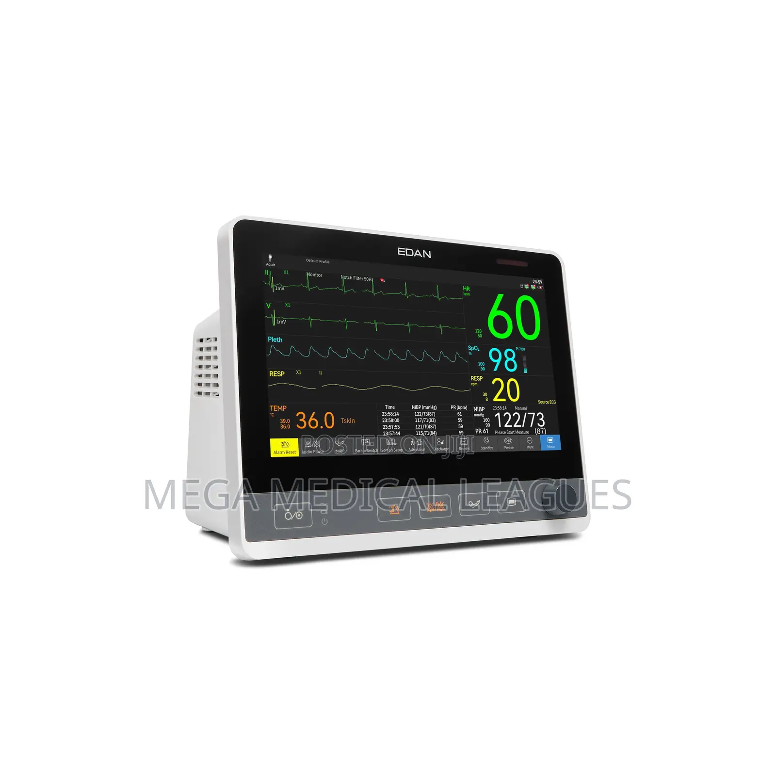 Edan CX Seris (UX Seris) Patient Monitor CX10/12/15
