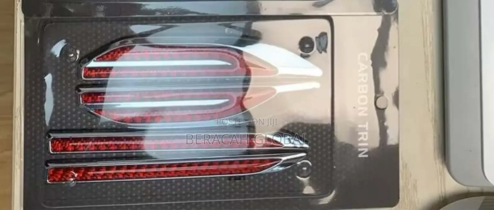 Fender Knife Mark Vent Air Flow Outlet Spoiler Metallic