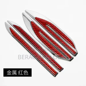 Fender Knife Mark Vent Air Flow Outlet Spoiler Metallic