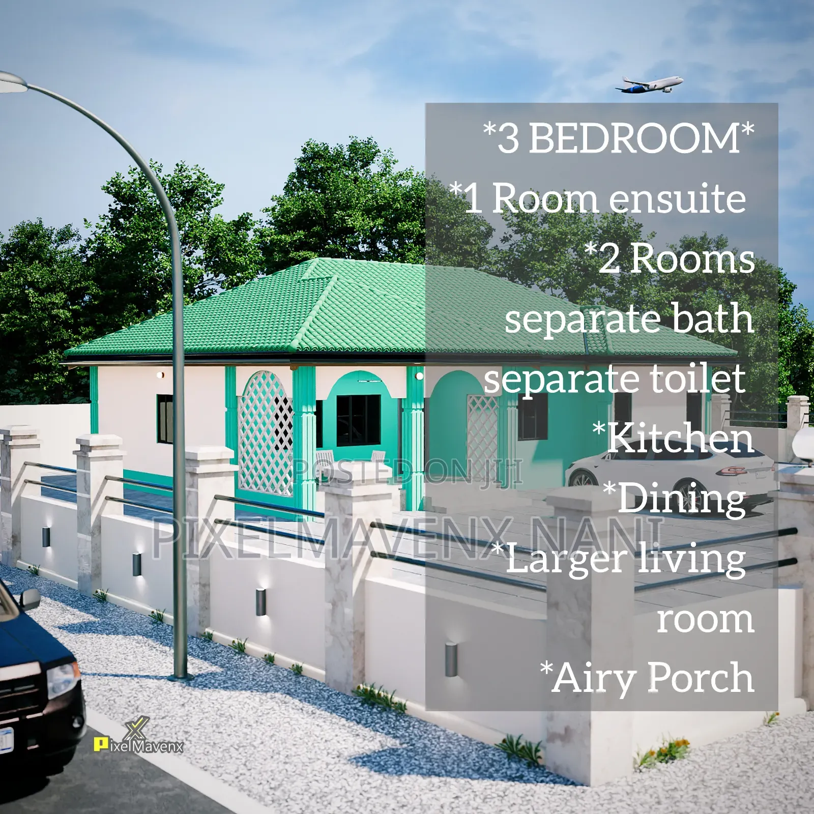 3d Houses and Floor Plans