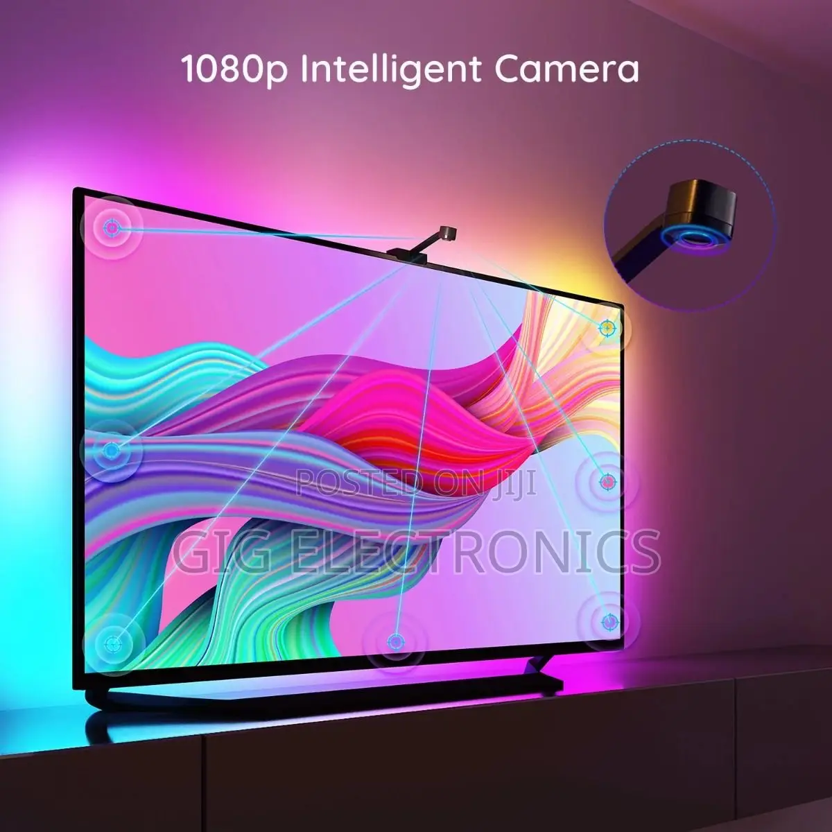 Govee Dreamview T1 Tv Backlight With Camera 55 - 65 Inches