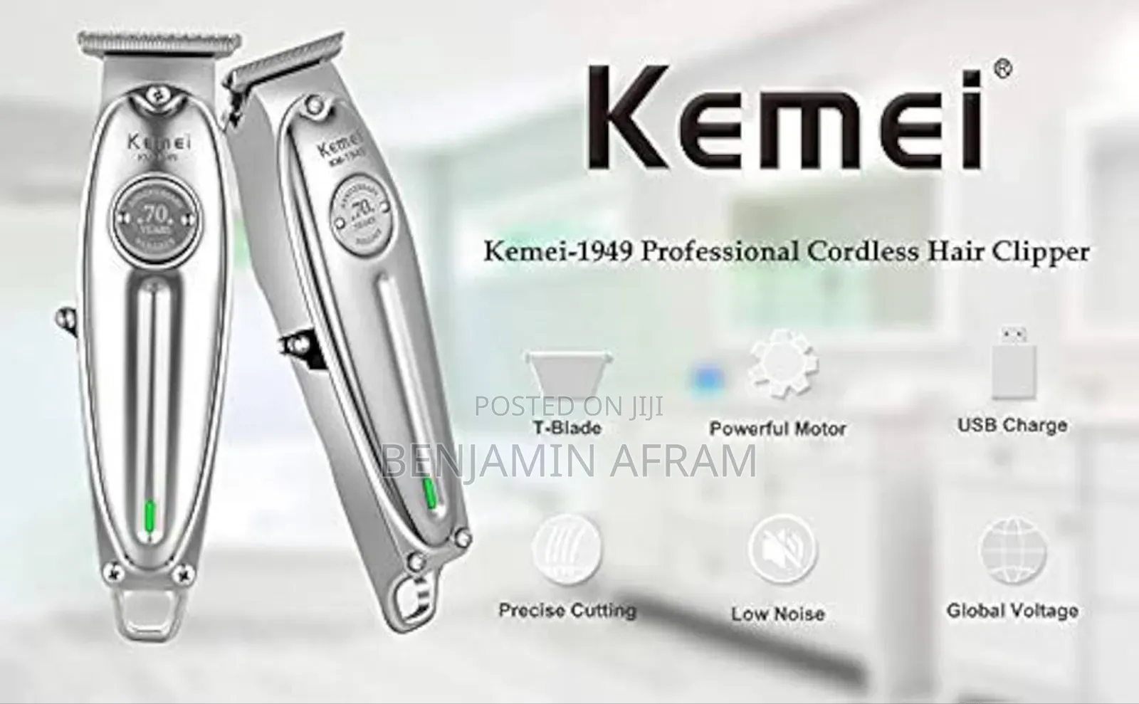 Keme Anniversary Cordless Hair Clippers