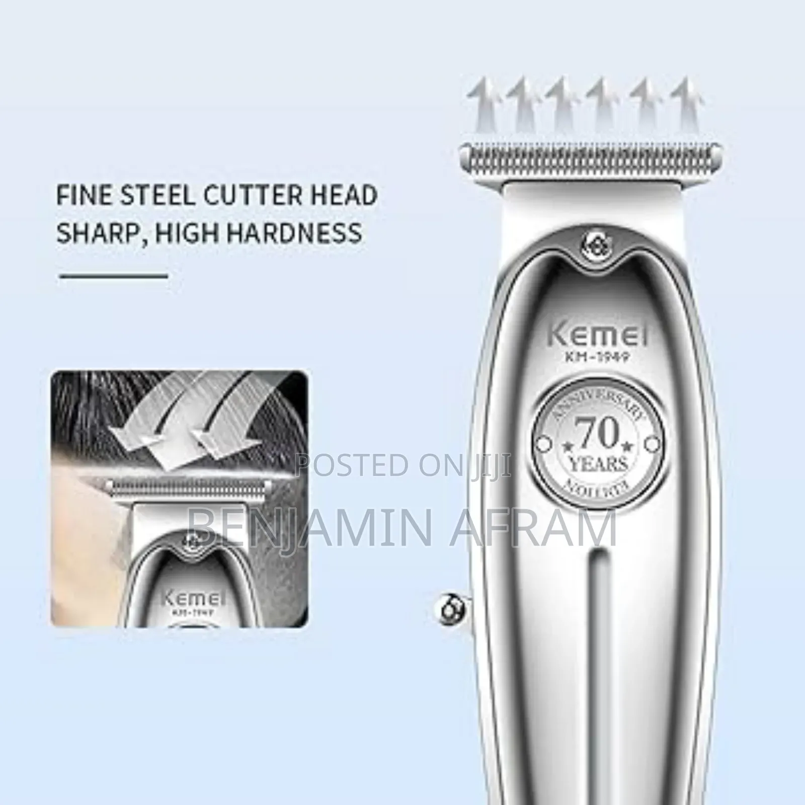Kemei 70th Anniversary Hair Clippers
