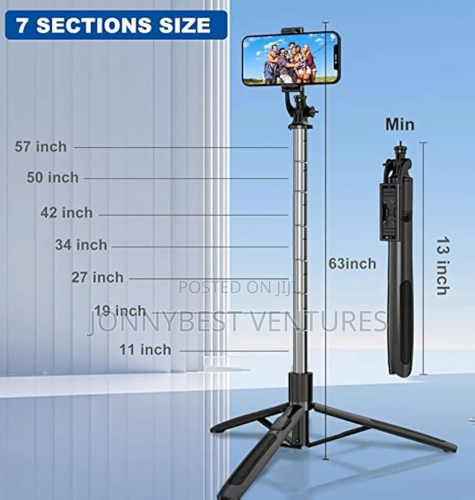 K28p Phone Tripod Selfie Stick