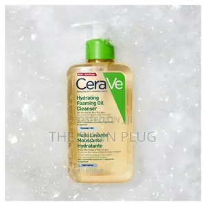 Cerave Hydrating Foaming Oil Cleanser for Face Body