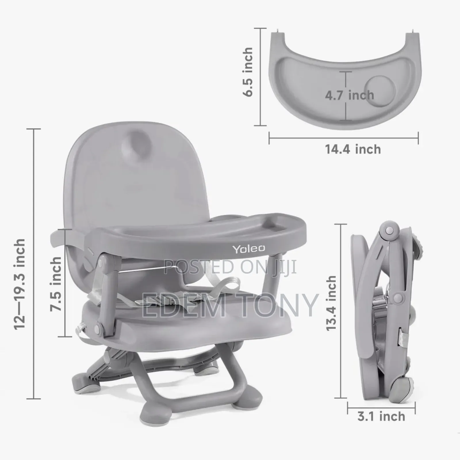 Yoleo Baby Booster Chair ( High Chair)