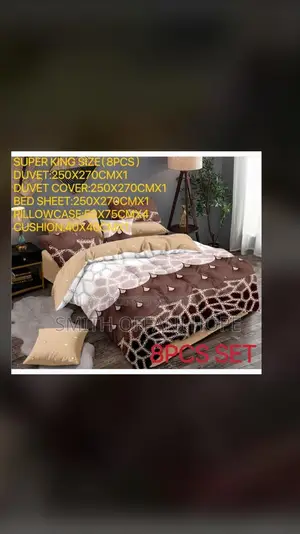 “Refresh Your Bedding With Trendy Duvet Sets!”(8pcs)