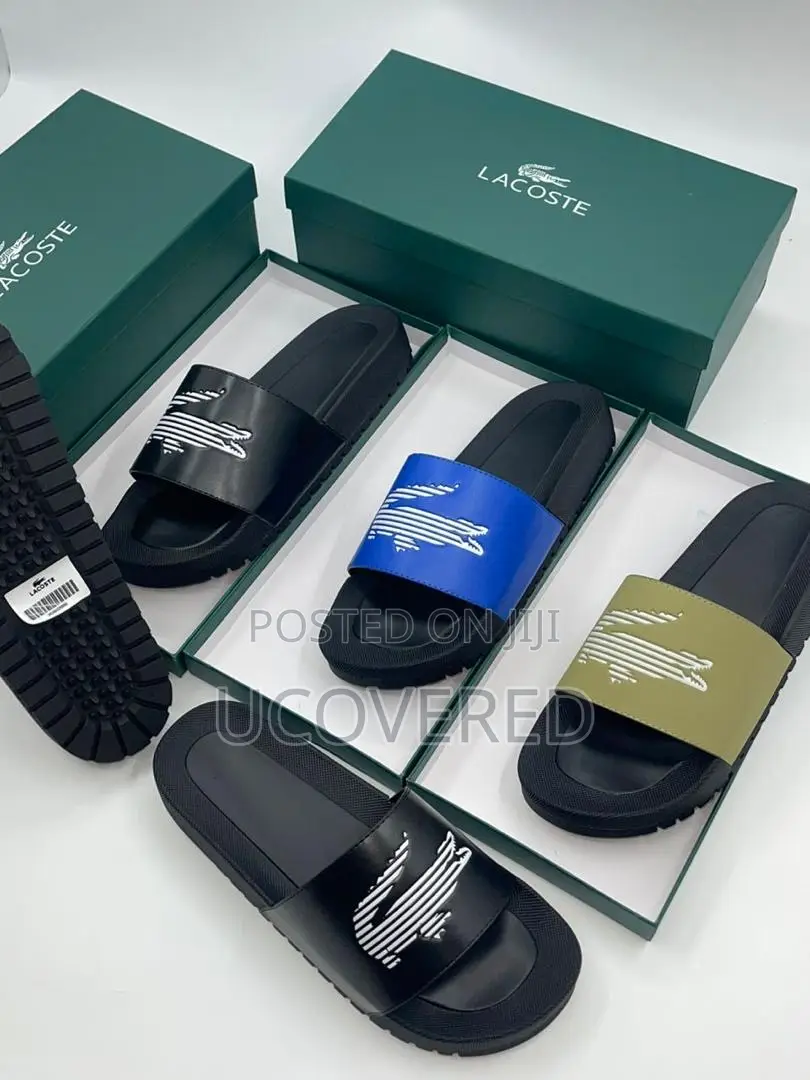 Lacoste Unisex Slides/Slippers