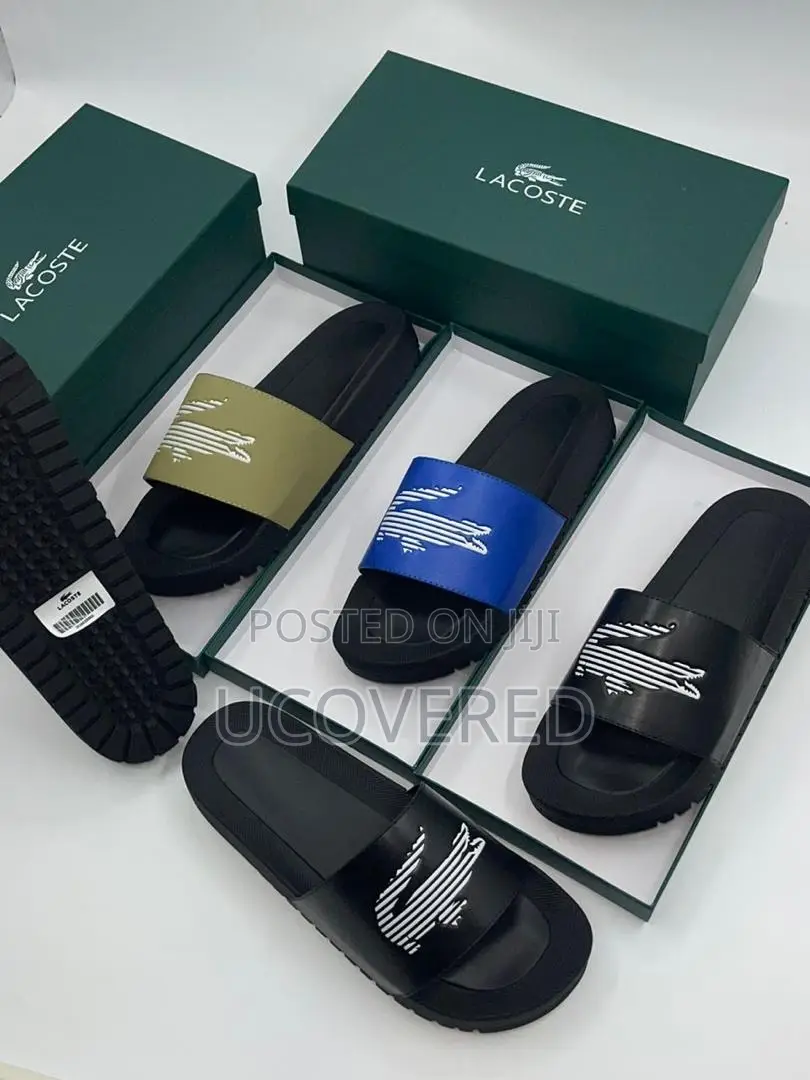 Lacoste Unisex Slides/Slippers