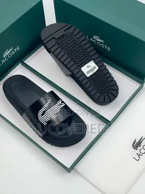 Lacoste Unisex Slides/Slippers