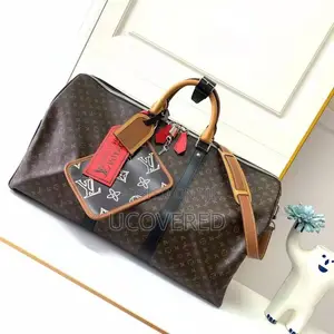 Luxury Lv Leather Duffel Bag