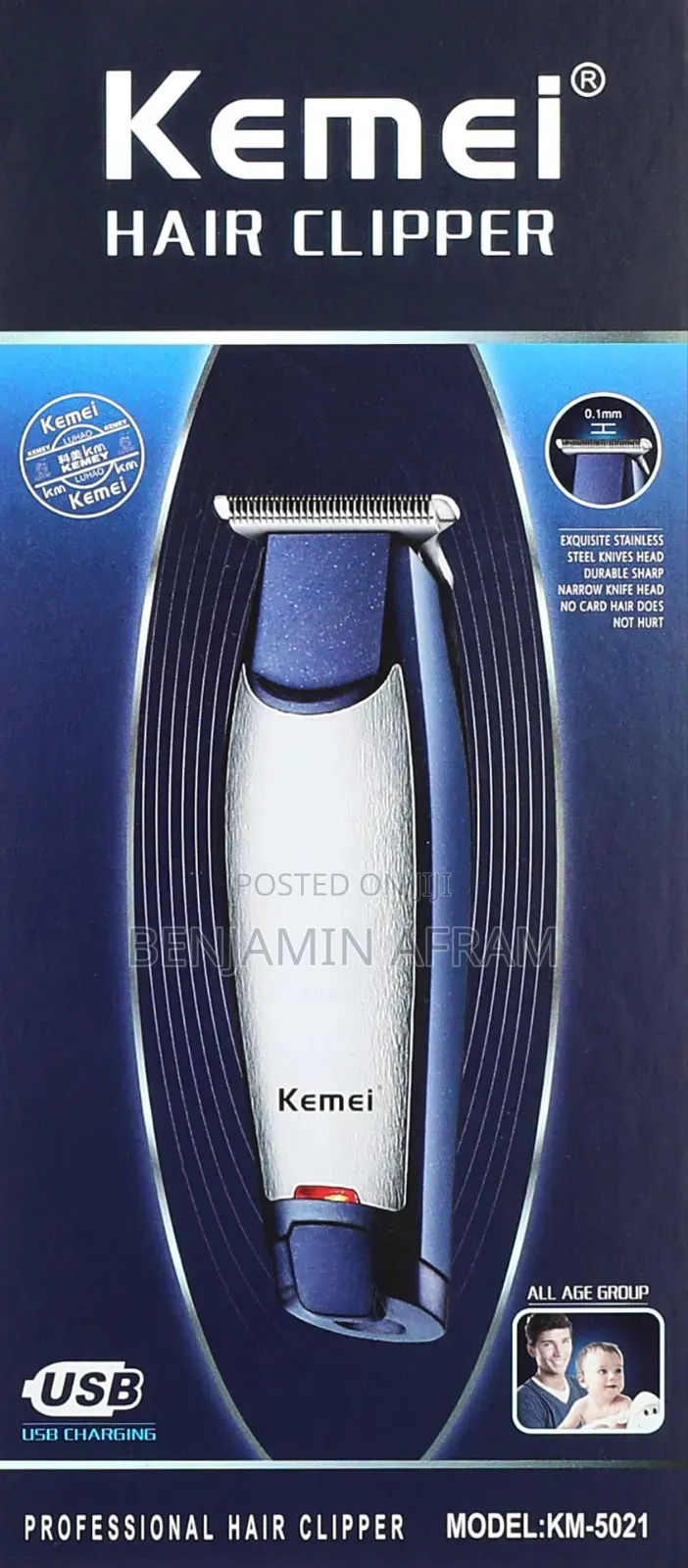 Wireless Shaving Clippers KM-5021