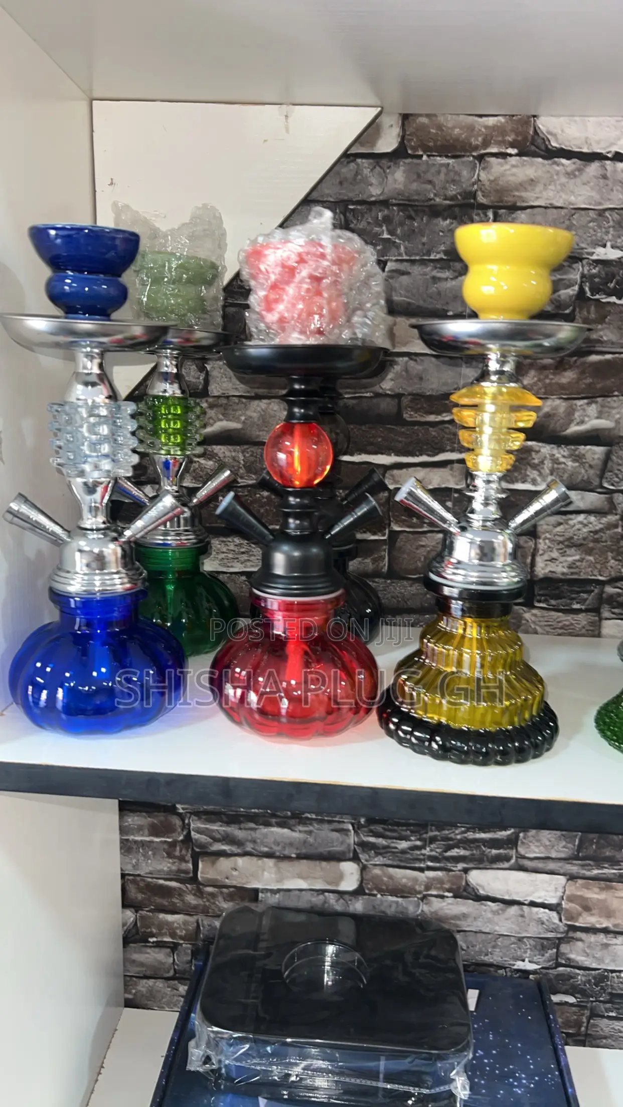 2 Pipe Small Shisha Pot