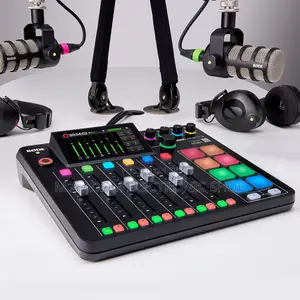 Røde Rodecaster Pro Ii Podcast Production Console With Headphones Mic