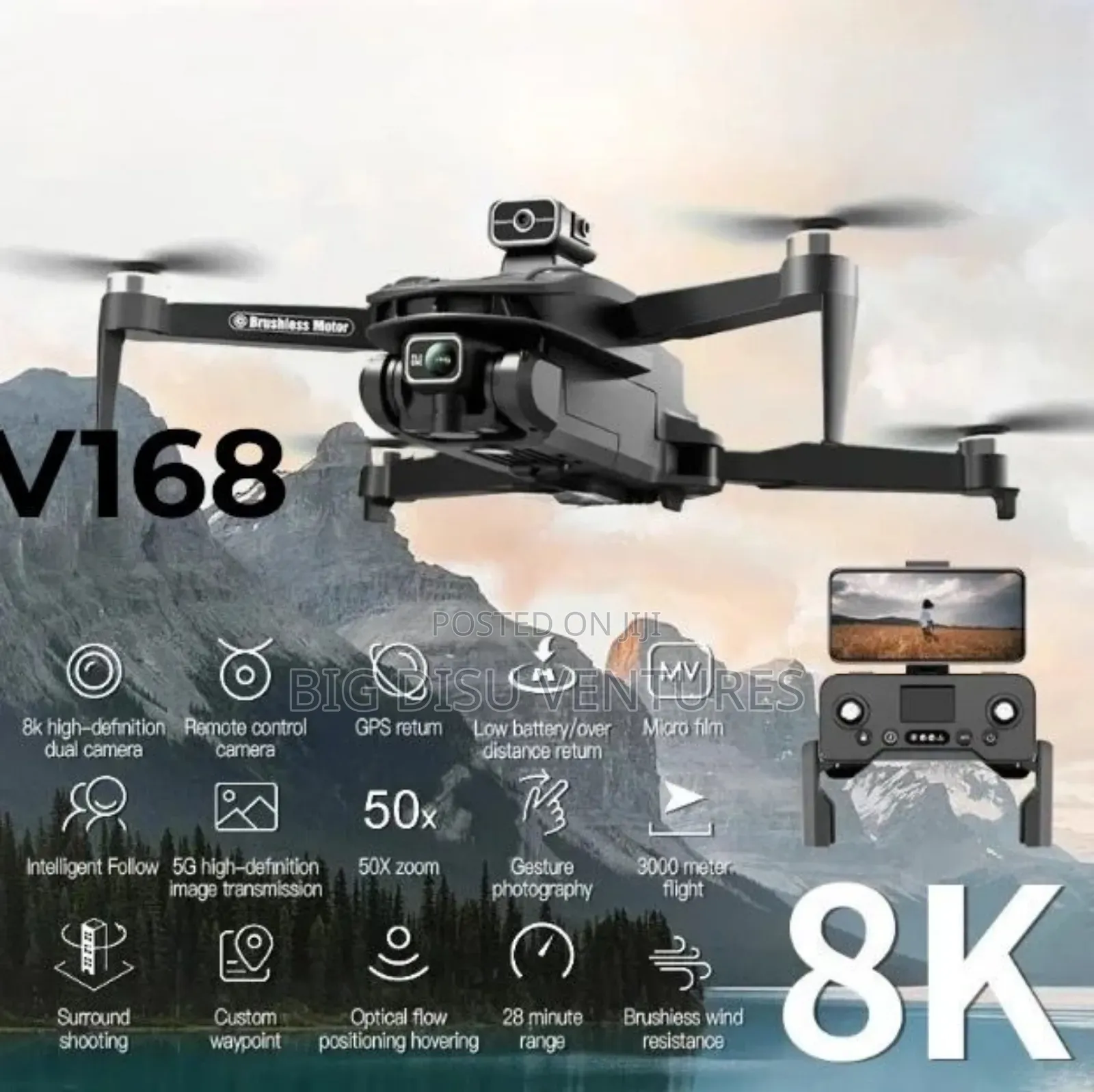 V168 Professional Drone