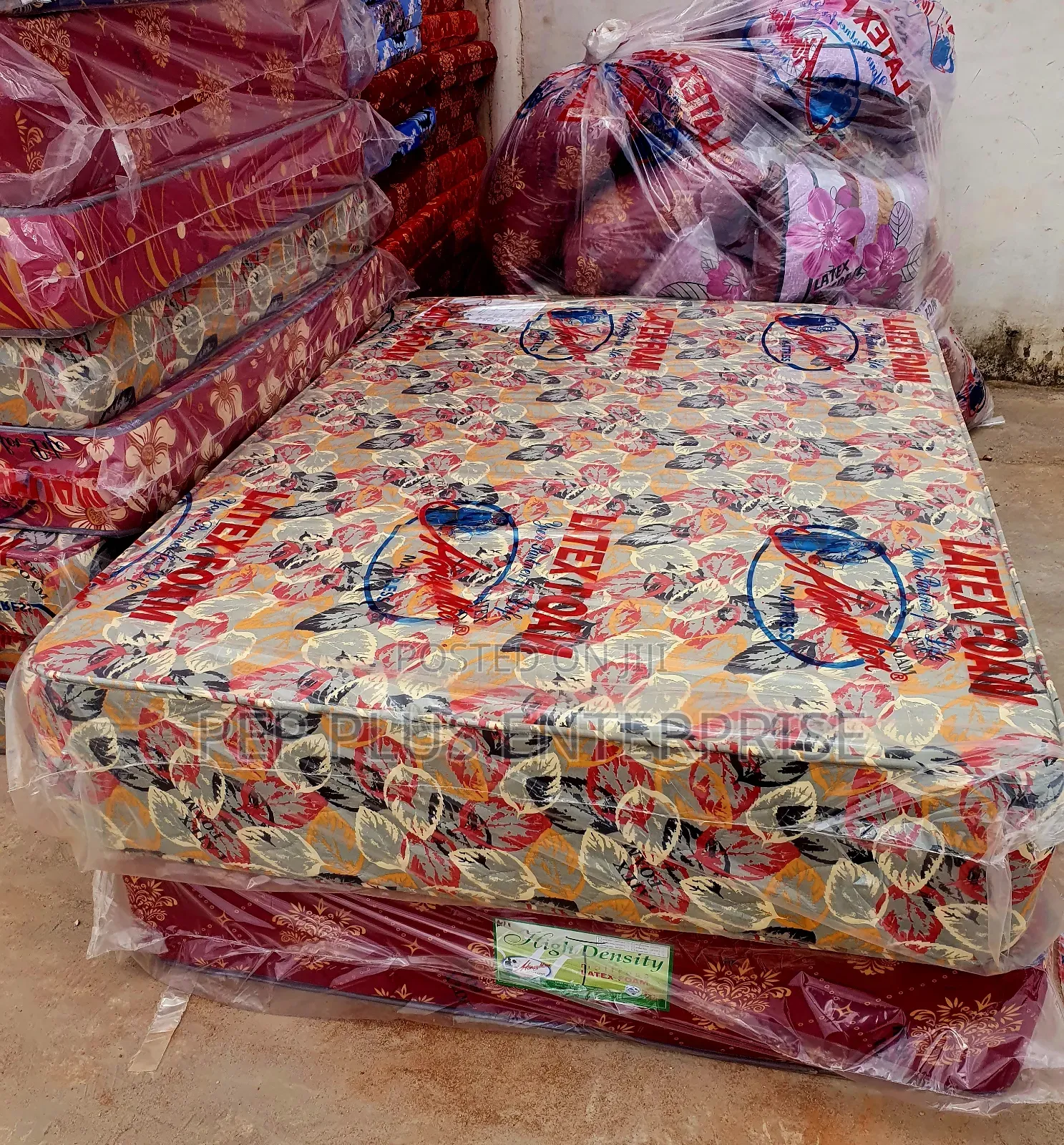 Latex Foam 10 Inches Double Size High Density Mattress
