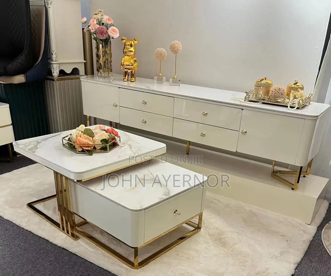 TV Stand and Center Table Set