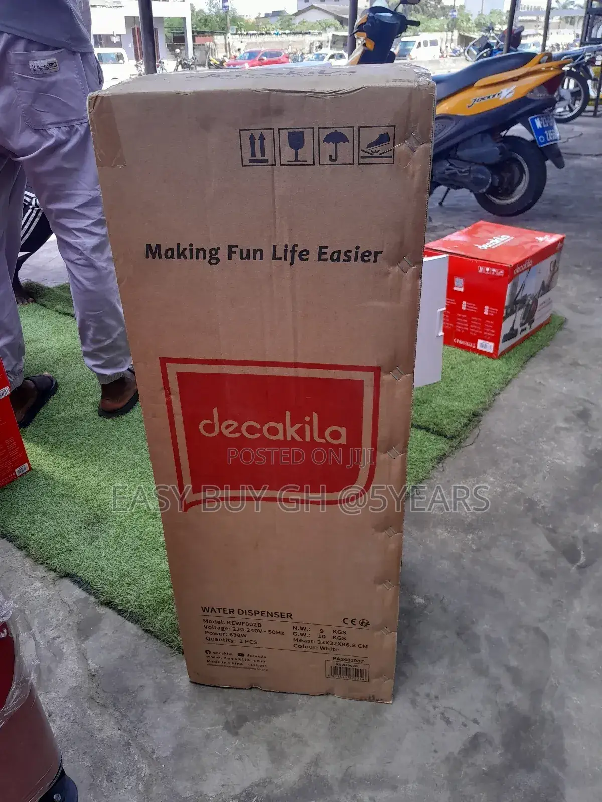220-240v-50hz Decakila Water Dispenser 3in1 Water Dispenser