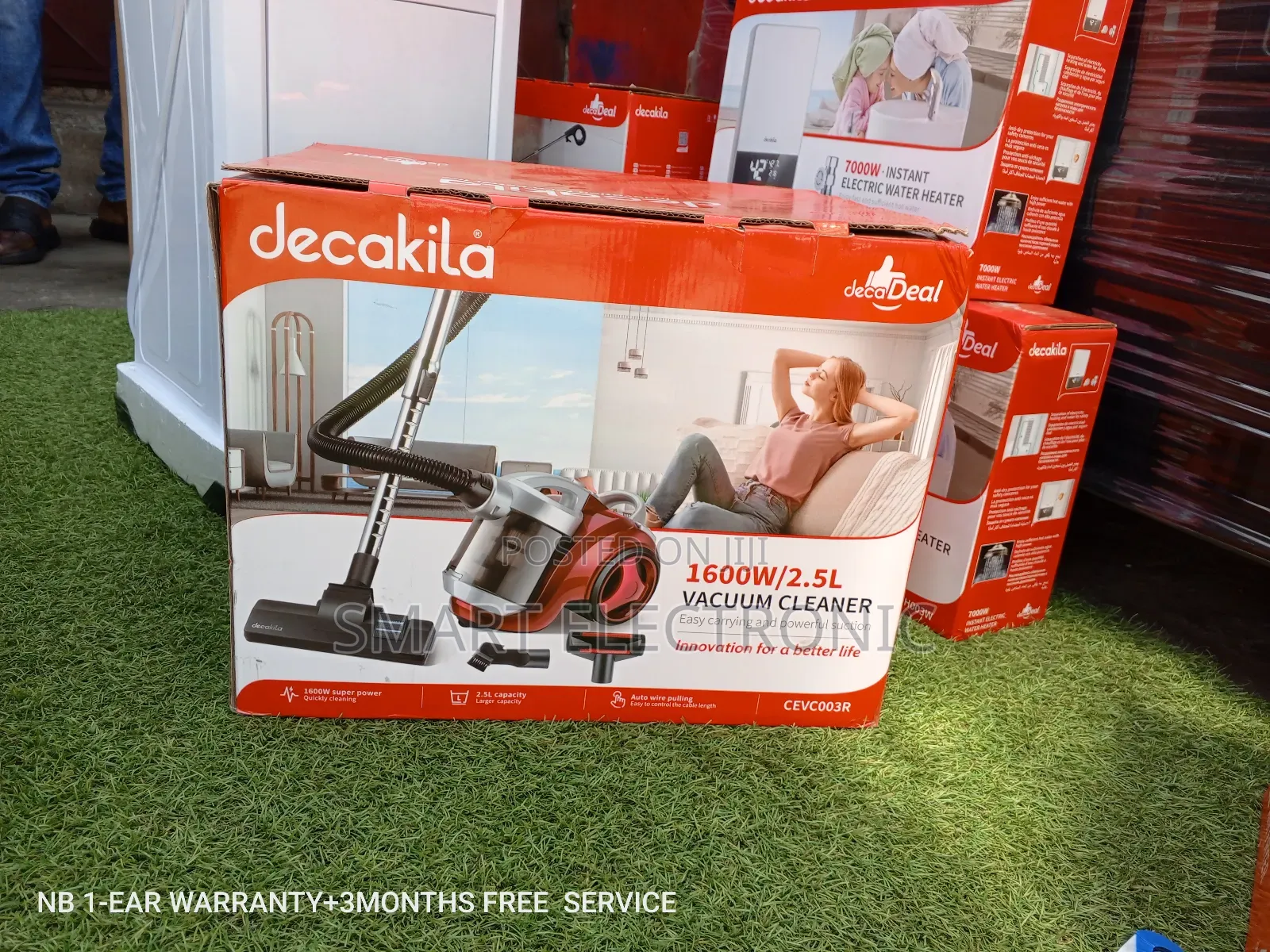 Decakila Vacuum Cleaner Vacuum Cleaner 2.5L Affordable