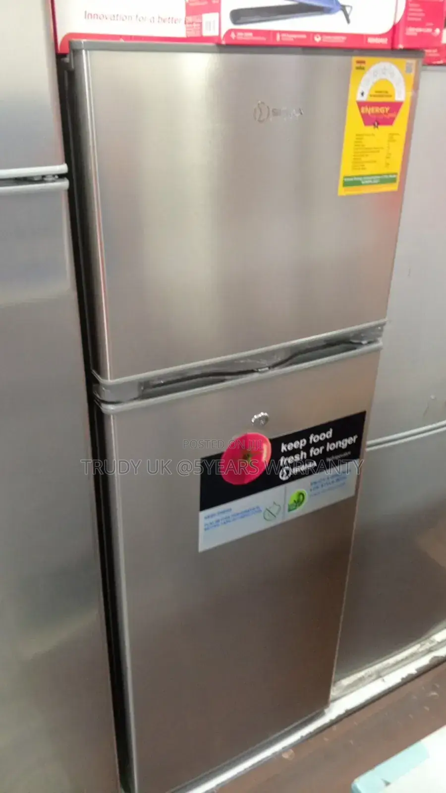 Sigma Double Door Fridge 220litres Fridge
