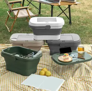 Portable Folding Picnic Basket Fruit