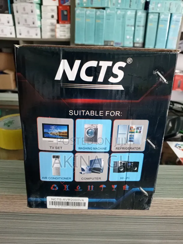 NCTS Automatic Voltage Stabilizer 2000va NCTS-Avr2000va 2